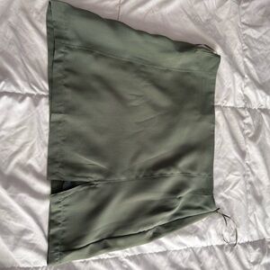 HYFVE Olive Green Mini Skirt